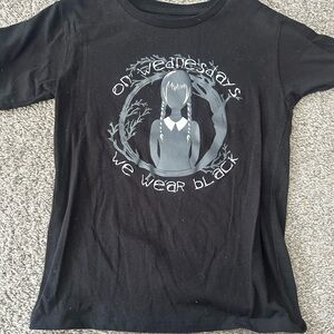 Black Graphic Kids T-Shirt